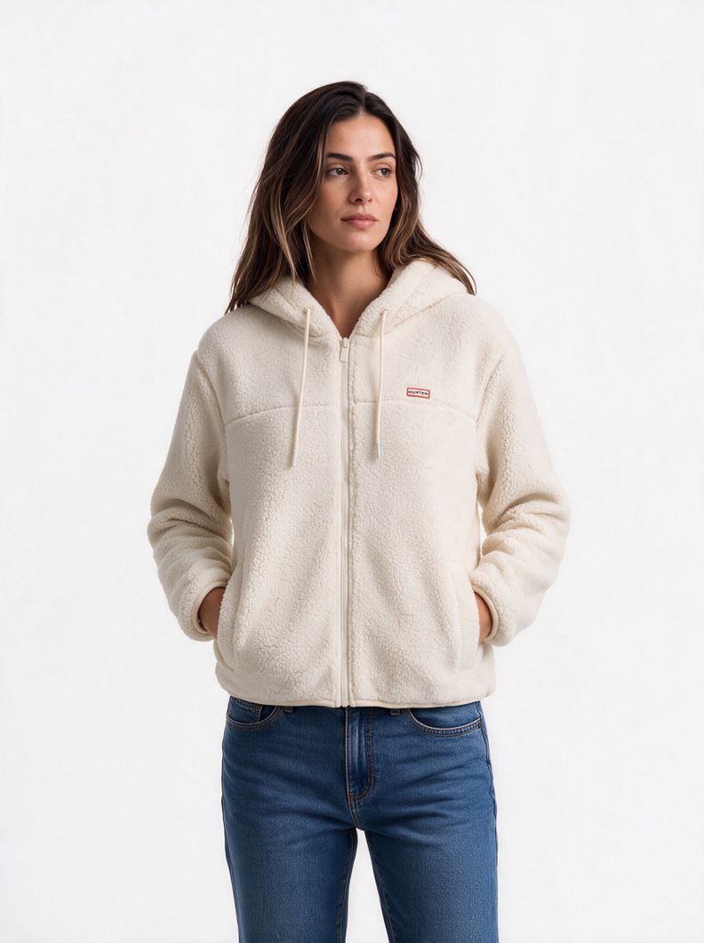 Polar con Capucha Full Zipper