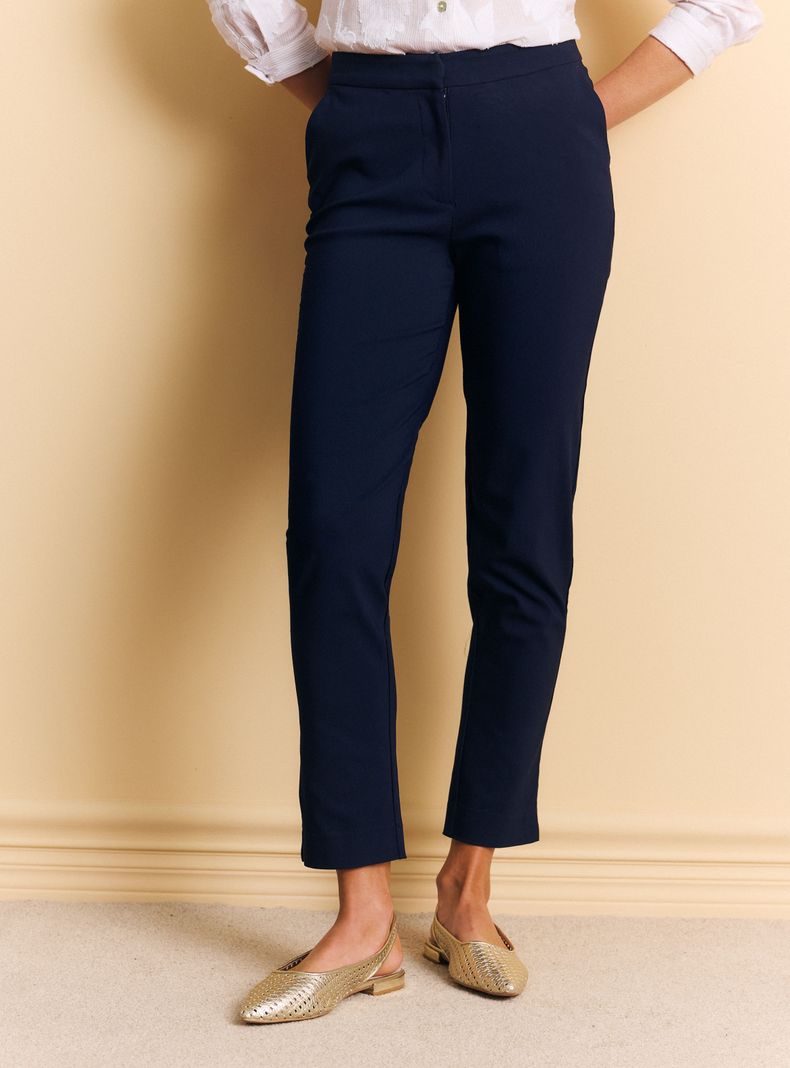 MARITTIMO PANTALÓN SATRERO STRAIGHT FIT TIRO MEDIO ELASTICADO