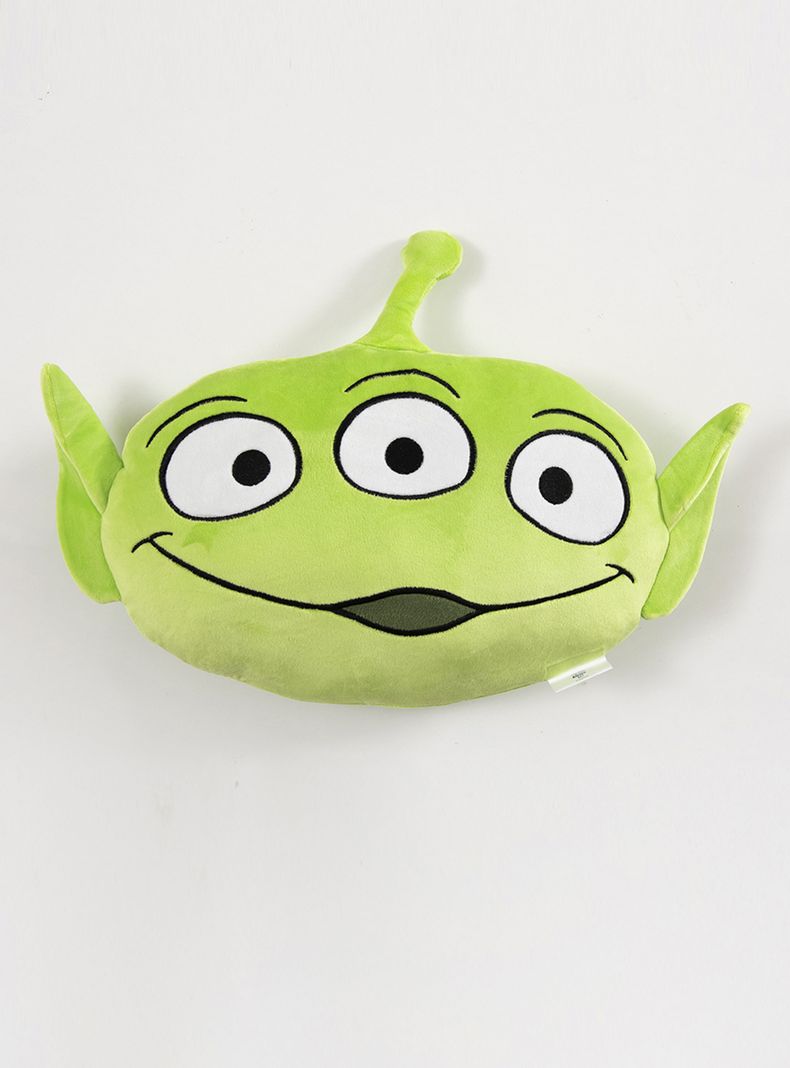 Cojín Velour con Forma Alien 35x30 cm