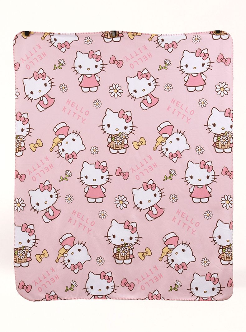 Manta de Polar Sherpa Kitty 127x152 cm
