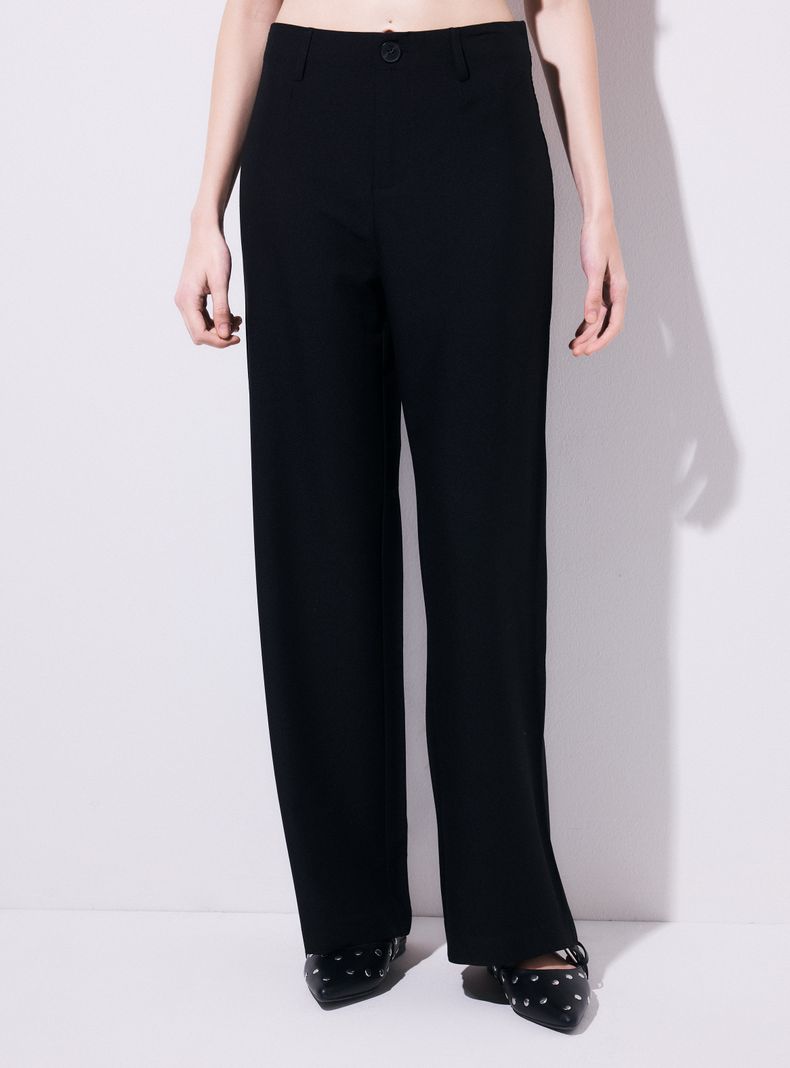 Pantalón Tiro Alto Wide Leg
