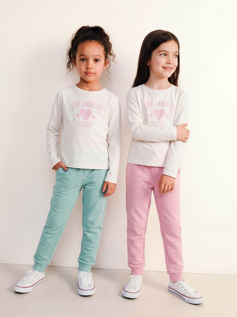 Pack 2 Pantalón Color Liso