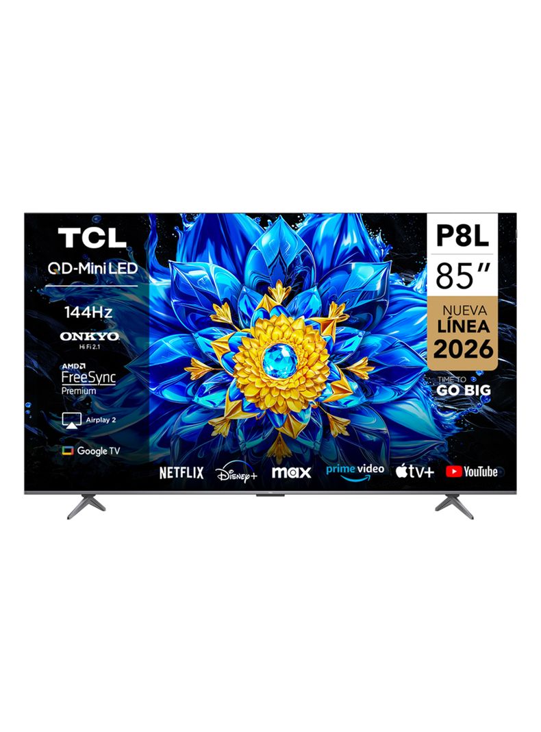 TCL QD Mini LED Smart TV 85'' UHD 4K P8L