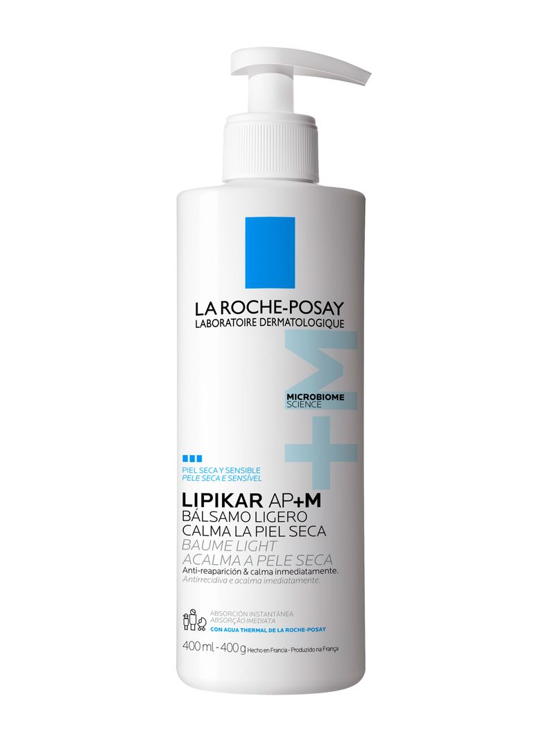 Bálsamo Hidratante Piel Seca Lipikar Baume Light AP+ M 400 ml