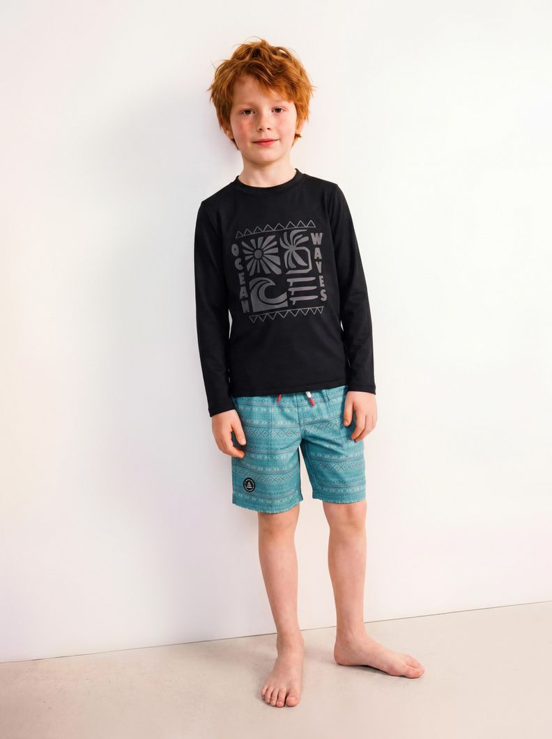 Traje de Baño Full Estampado Ornamental