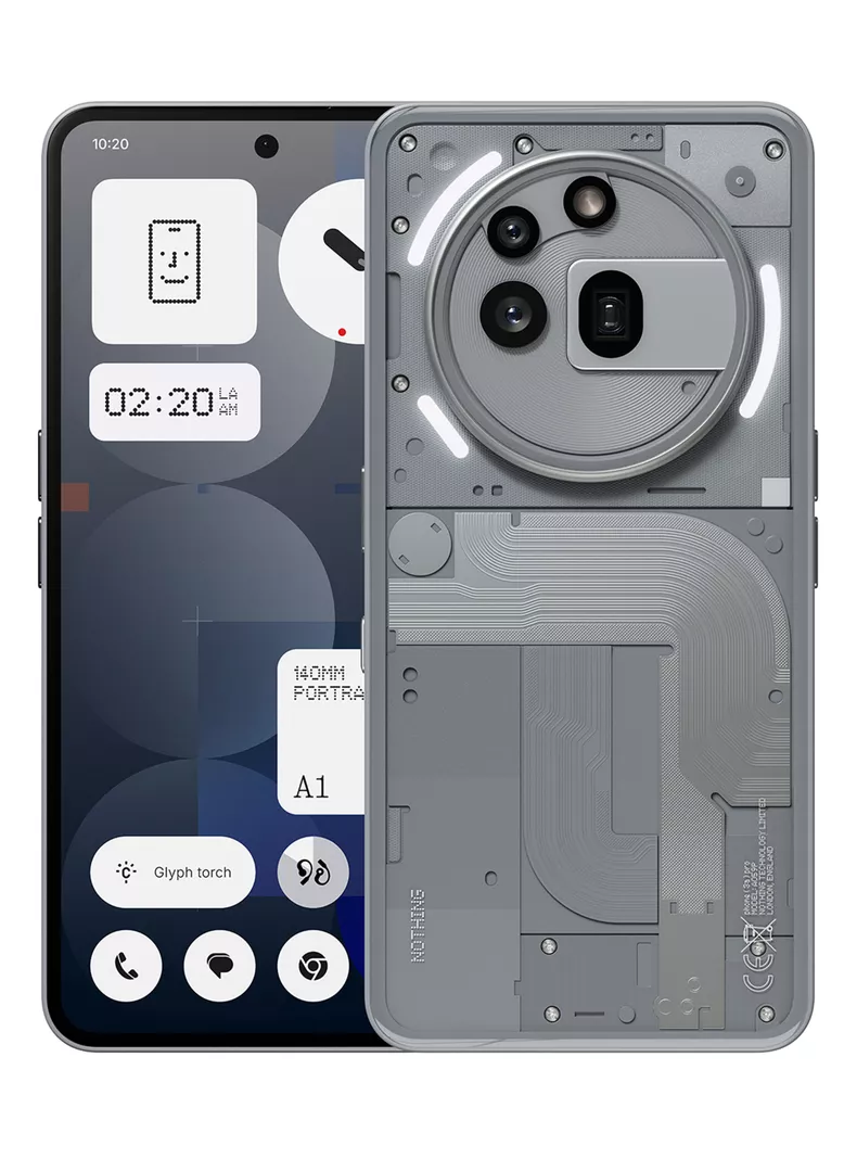 Smartphone Nothing Phone 3A Pro 256GB 6.77'' Gris Liberado