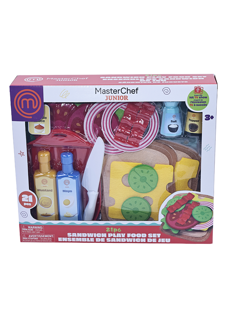 Juguete Mini Hogar Set para Hacer Sándwich