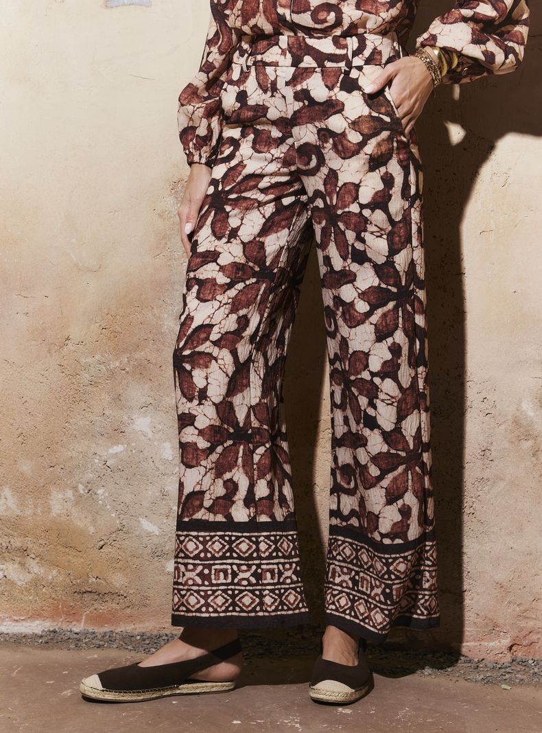 Pantalón Ancho Full Print