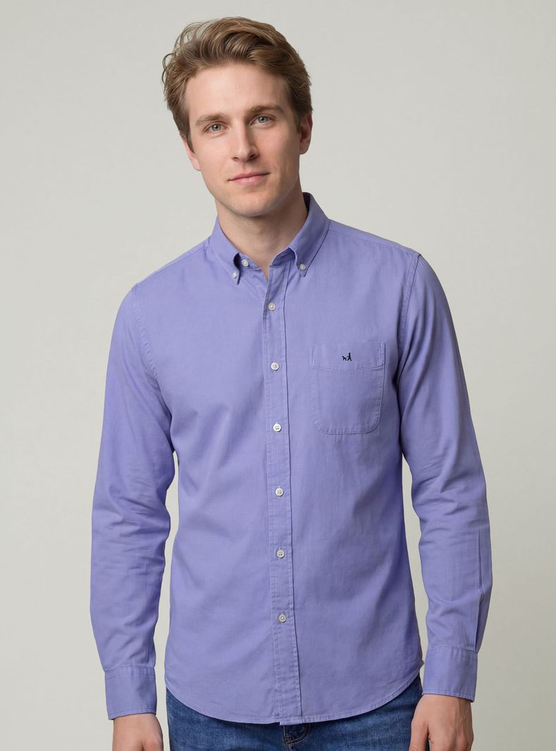 Camisa Tencel Sport Button