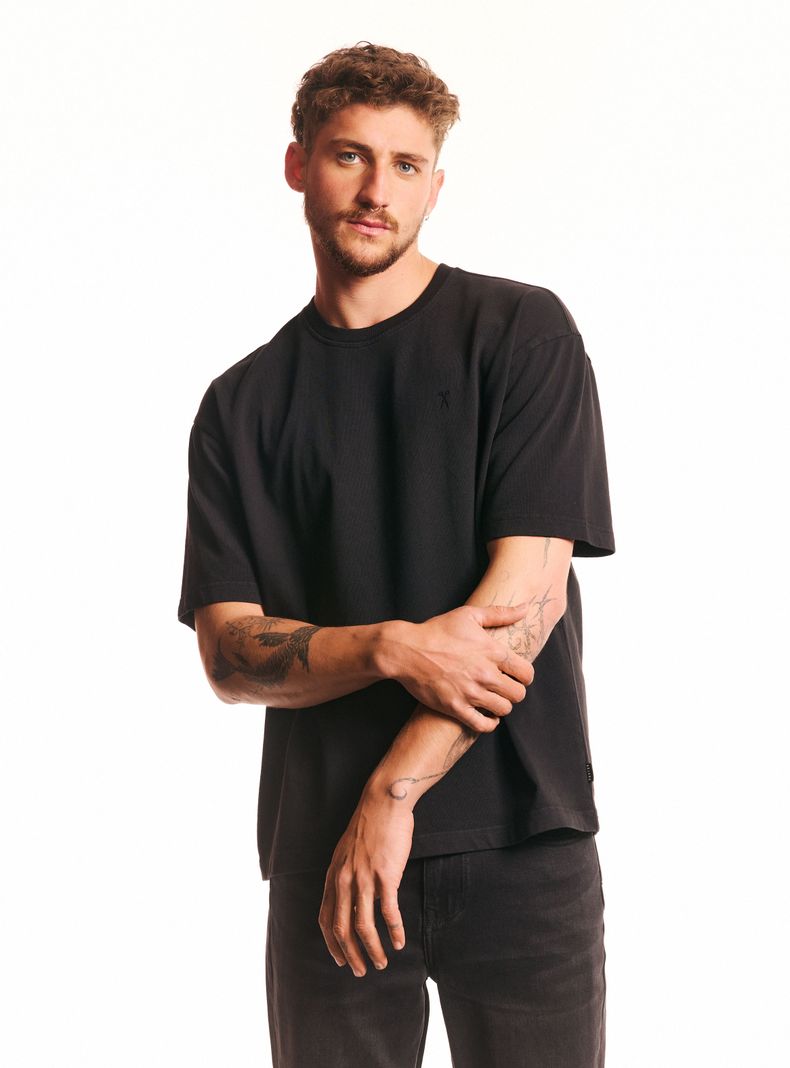 Polera Boxy Lavada