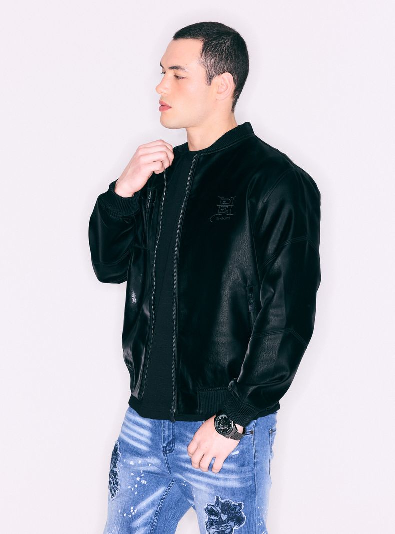Chaqueta Bomber Ed Hardy Bordado Espalda