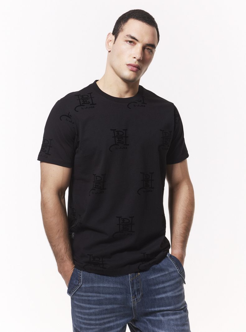 Polera Ed Hardy Estampado Texturado