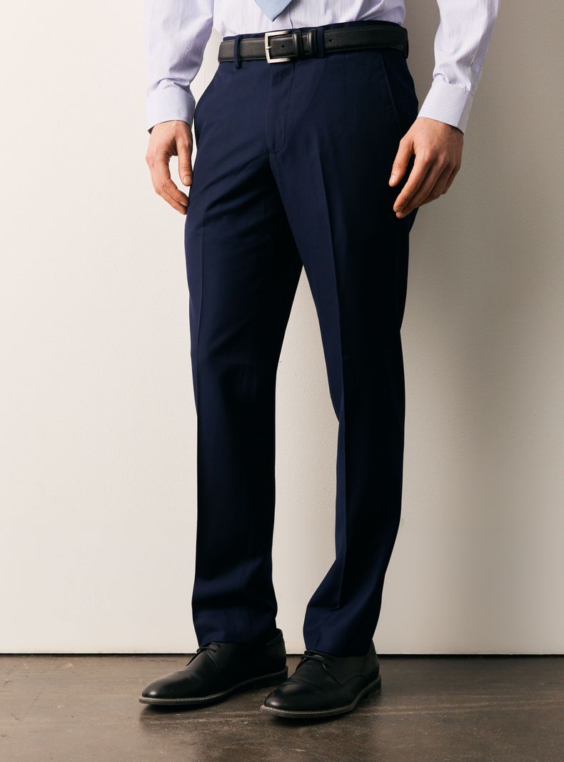 Pantalón Slim Fit Lana Y Poliéster... a $34.990