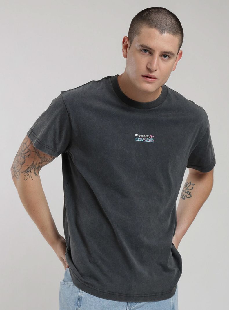 Polera Print Manga Corta