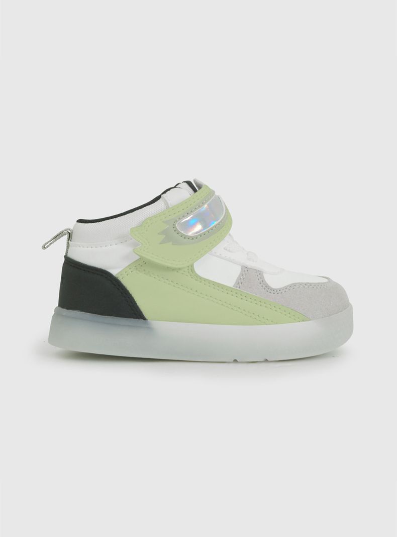 Zapatilla Urbana Niño Alta Luces UV T.21 a T.27