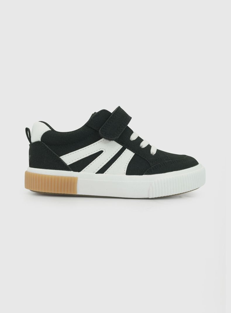 Zapatilla Urbana Niño Colores Velcro Elástico T.21 a T.27