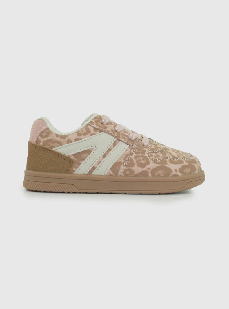 Zapatilla Urbana Skate Niña Velcro Elástico T.21 a T.27