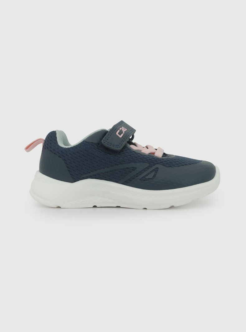 Zapatilla Training Niña Active Velcro Elástico T.21 a T.27