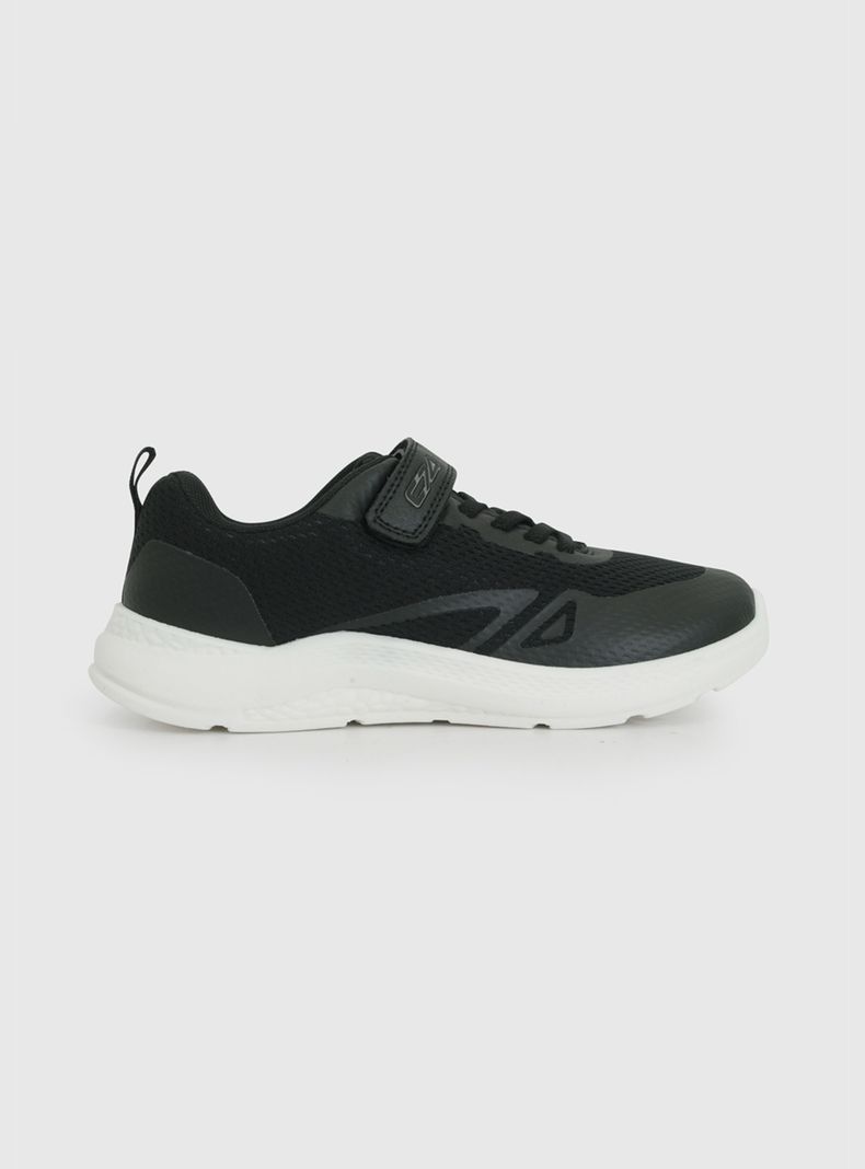 Zapatilla Training Black Active Velcro Niños T.34-T.38