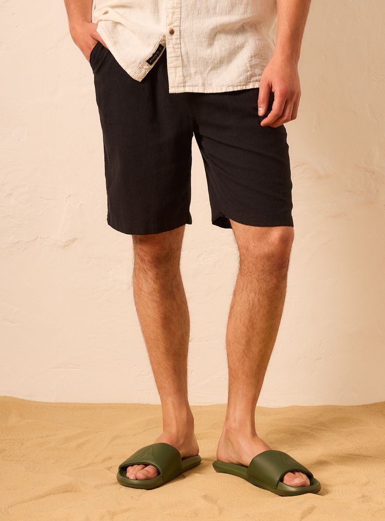 Short Lavado Garment Dye Relaxed Fit Medio