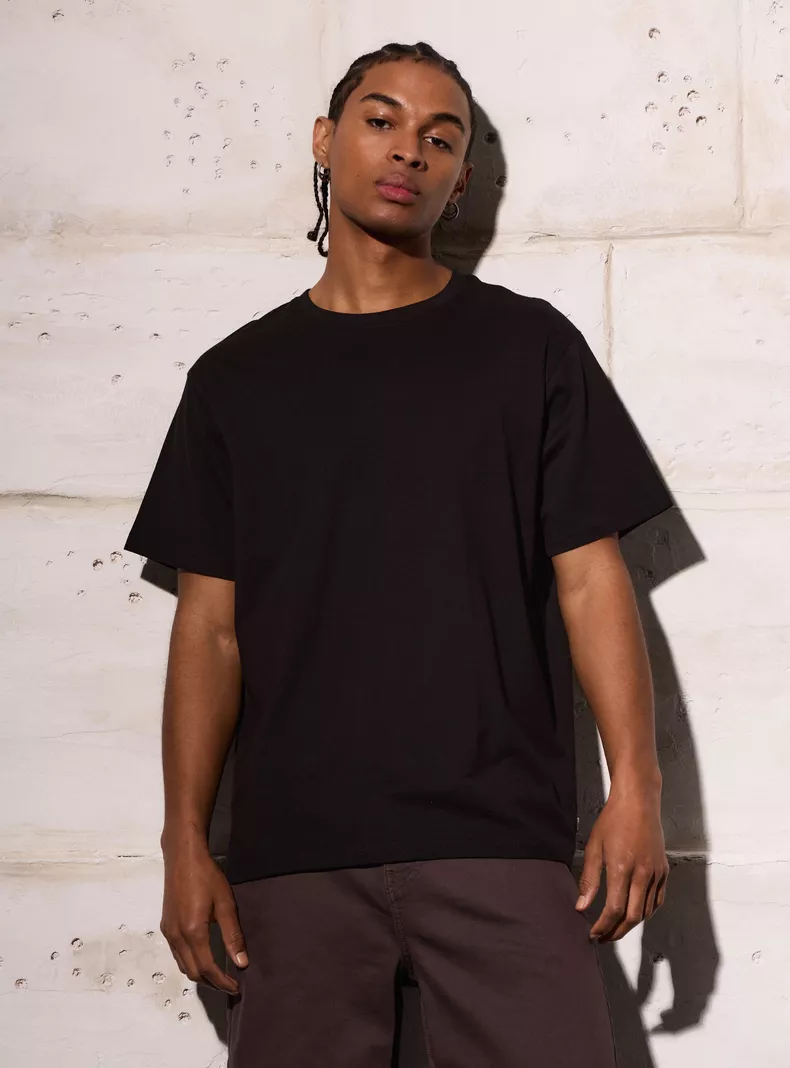 Polera con bordado Algodón