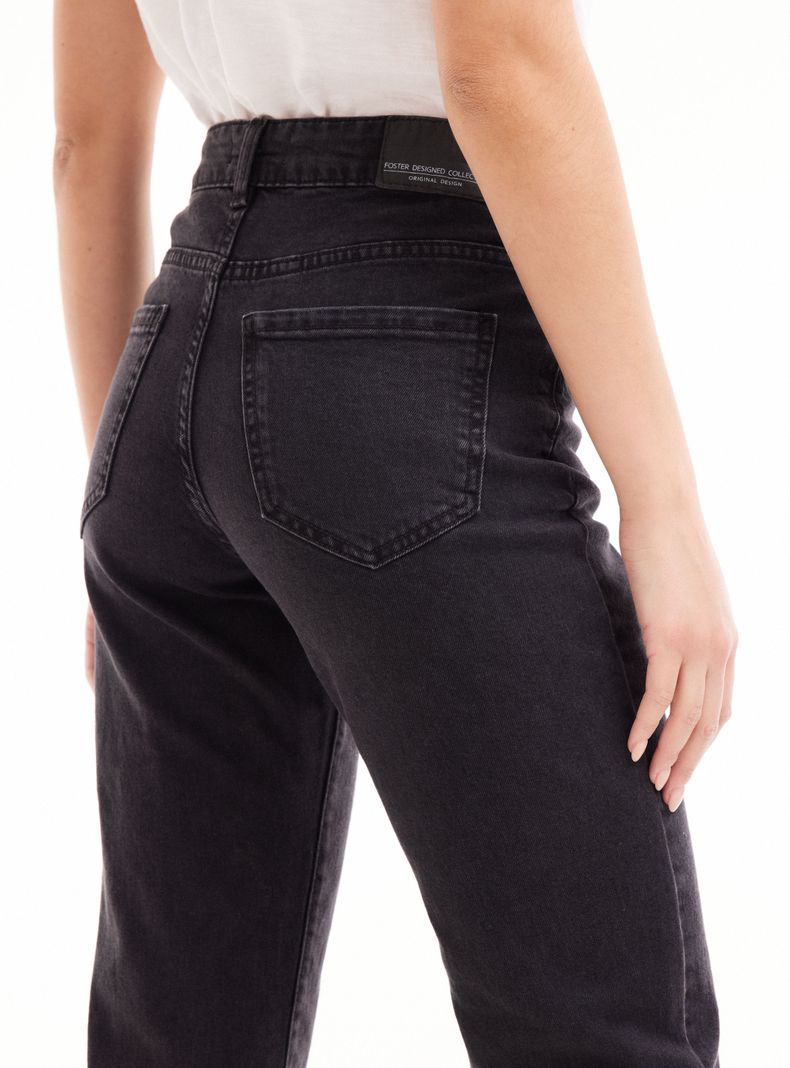 Jeans Básico 5 Bolsillos Mom-9