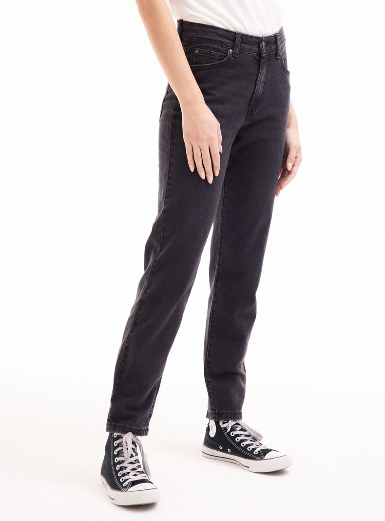 Jeans Básico 5 Bolsillos Mom-6