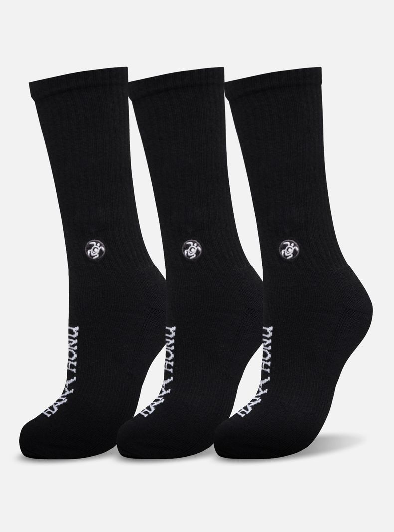Tripack Calcetín Las Tres Puntas Pack Largo Unisex... a $8.390