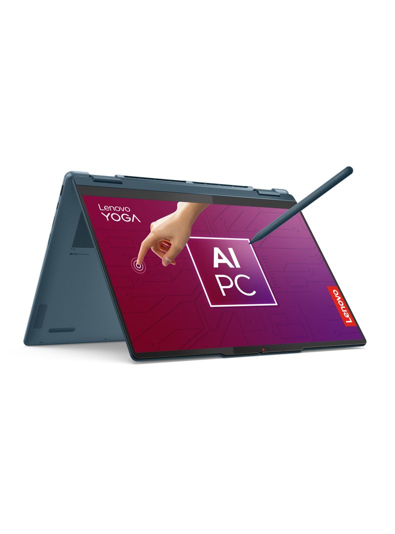 Notebook Yoga 7 AMD Ryzen AI 7 350 32GB RAM 1TB SSD 14'' OLED Touch 60Hz + Lápiz