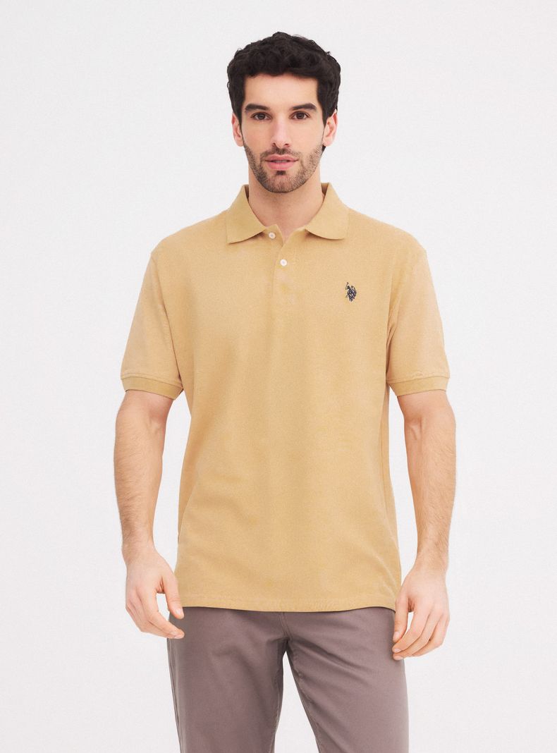 Polera Cuello Piqué Regular Fit