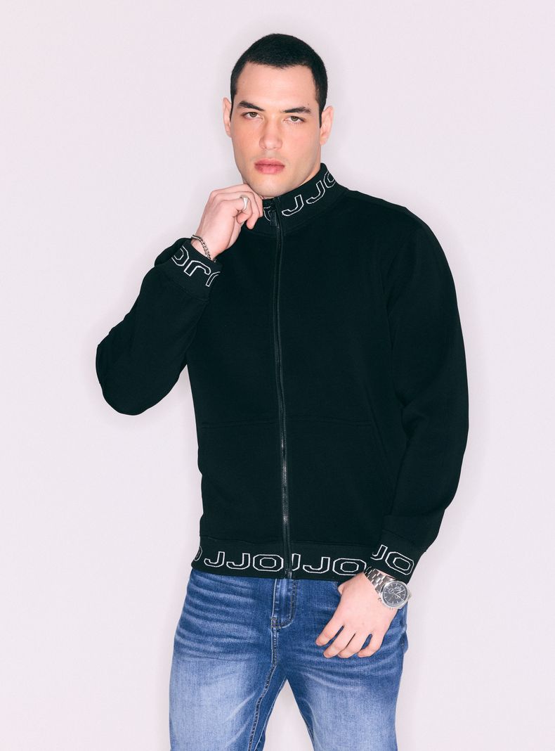 Polerón Cuello Alto con Logo