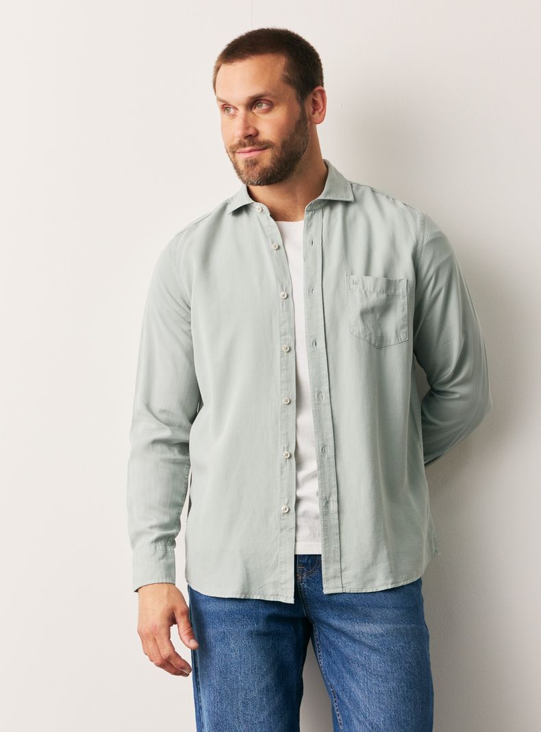 Camisa Manga Larga Lyocell