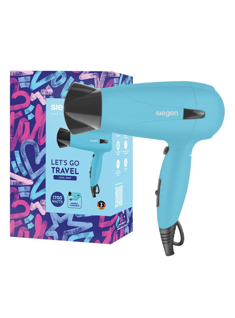 Secador de Pelo Let's Go Travel SG-3012C68