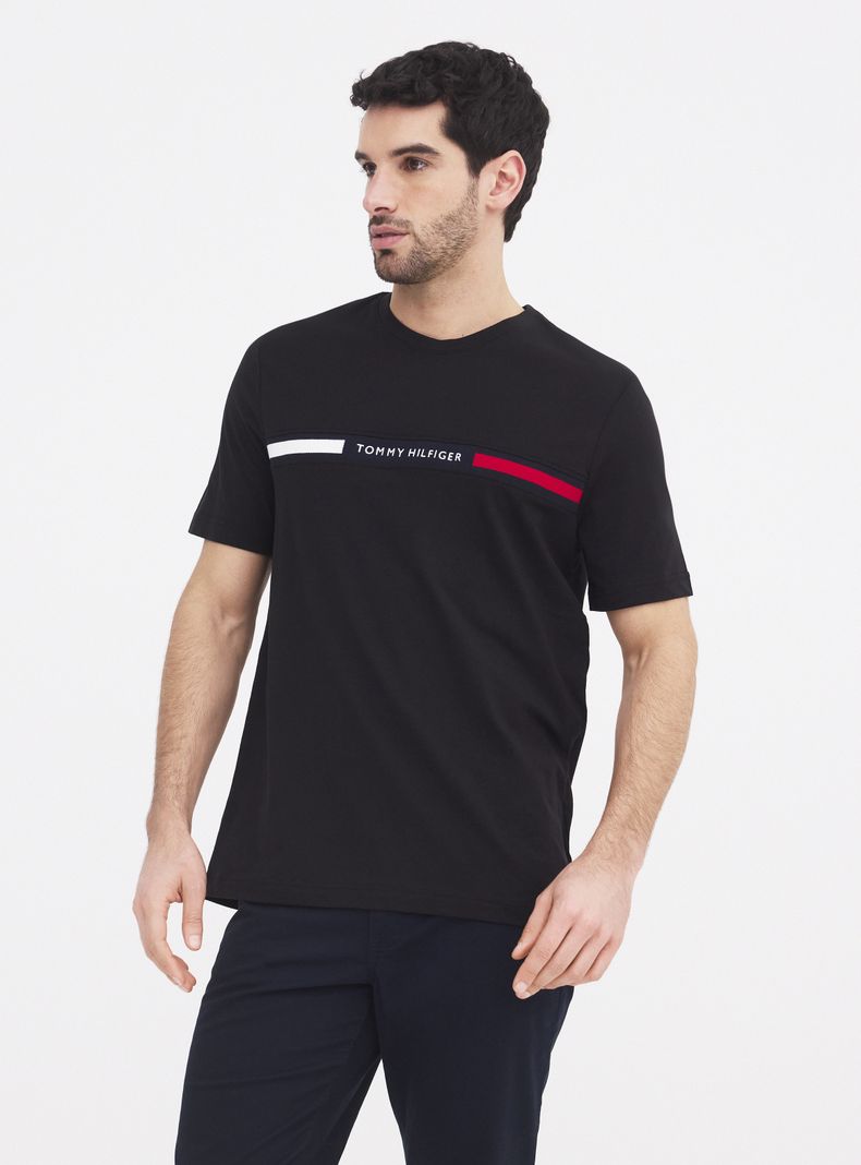 Polera Cuello Redondo Logo Frontal
