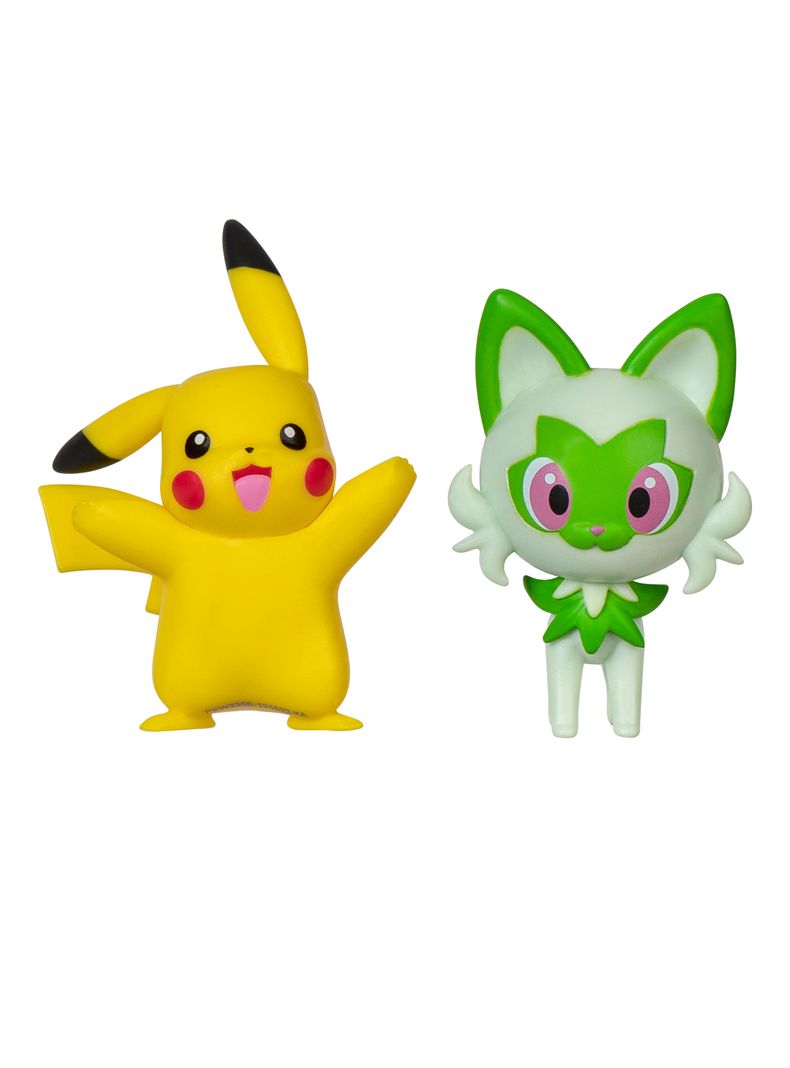 Figura de Acción Sprigatito y Pikachu 5 cm