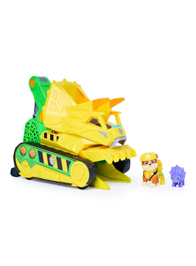 Vehículo Bulldozer de Rescate Rubble Dino Movie