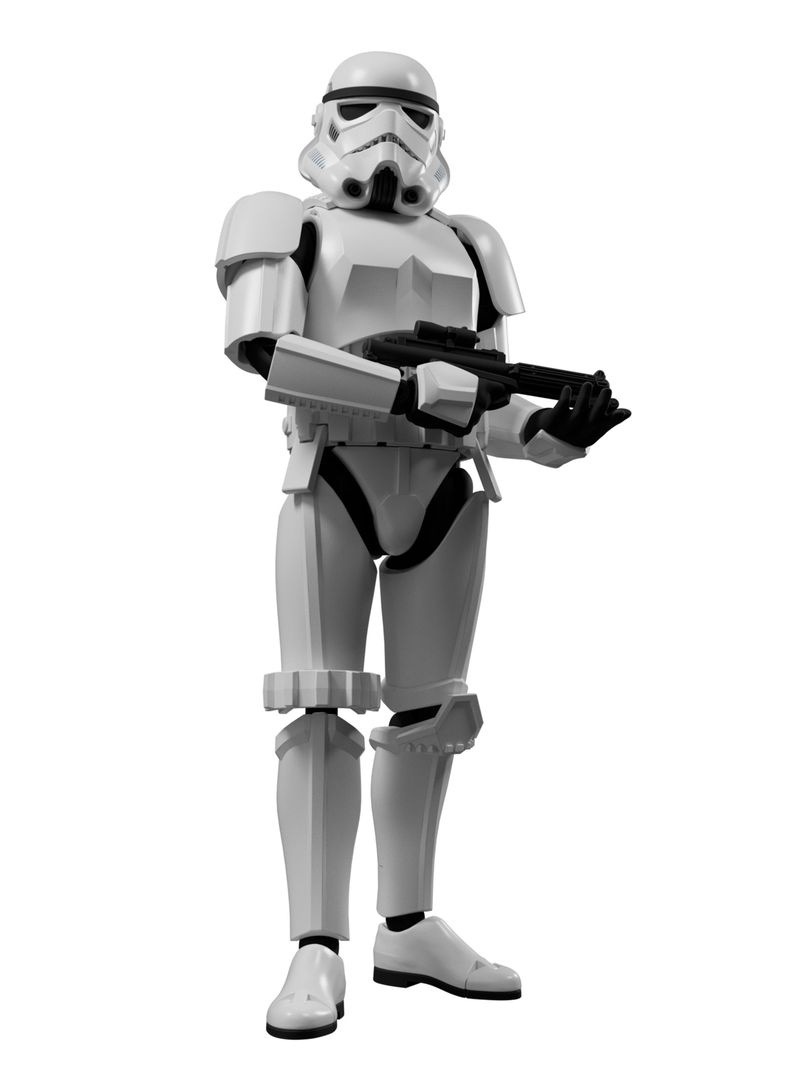 Figura de Colección Stormtrooper 89 Piezas