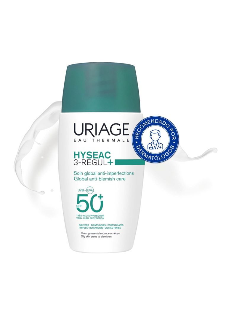 Crema Facial Uriage Hyseac 3-Regul+ SPF50+