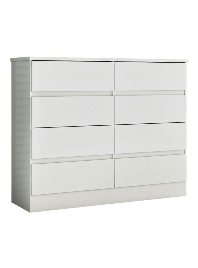 Cómoda Roma 8 Cajones Blanco