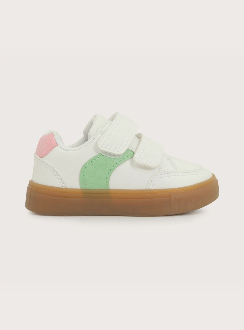Zapatilla Urbana Color Niña Velcros T.20 a T.29