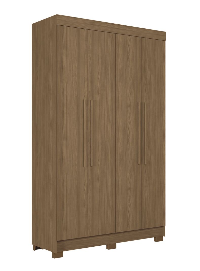 Clóset 4 Puertas 2 Cajones Jatoba Sarandi