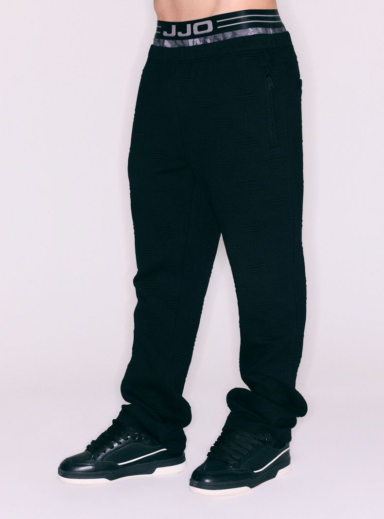 Pantalón de Buzo Tela Jacquard