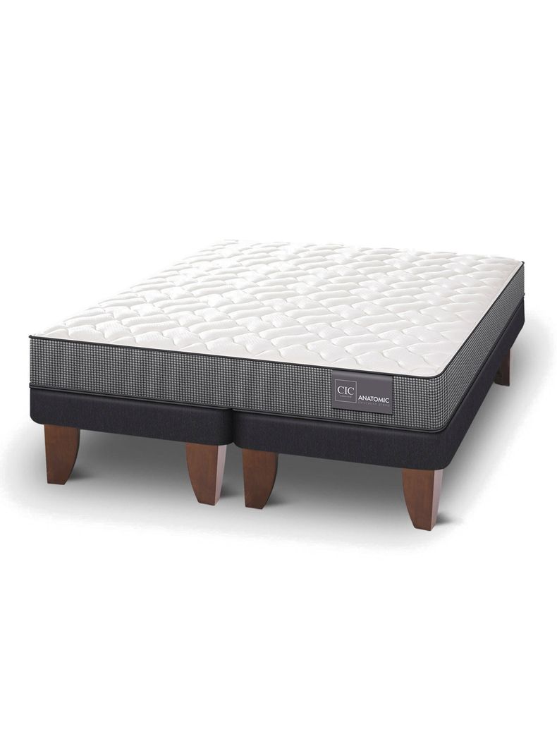 Cama Europea Anatomic 2 Plazas Base Dividida
