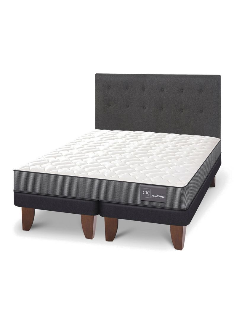Cama Europea Anatomic King + Respaldo Eufrates-0