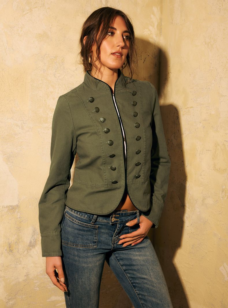 Chaqueta Militar Luna Marinetti