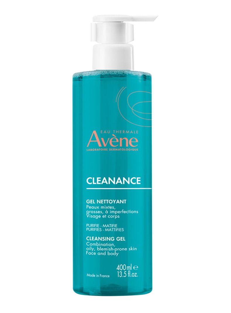 Gel Limpiador Matificante 400ml Piel Mixta a Grasa Avène Cleanance