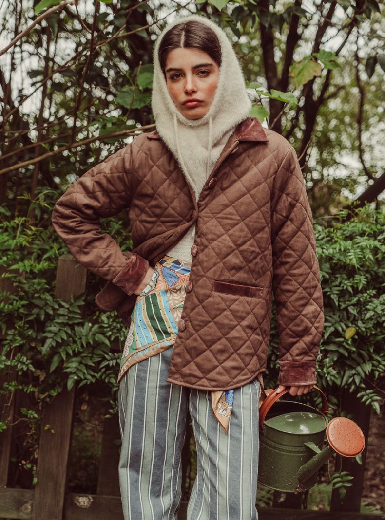Chaqueta Juana Botón