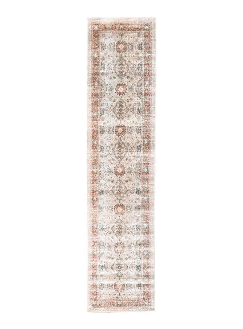 Alfombra Pasillo Romantic 60x240 cm Cream D. Orange