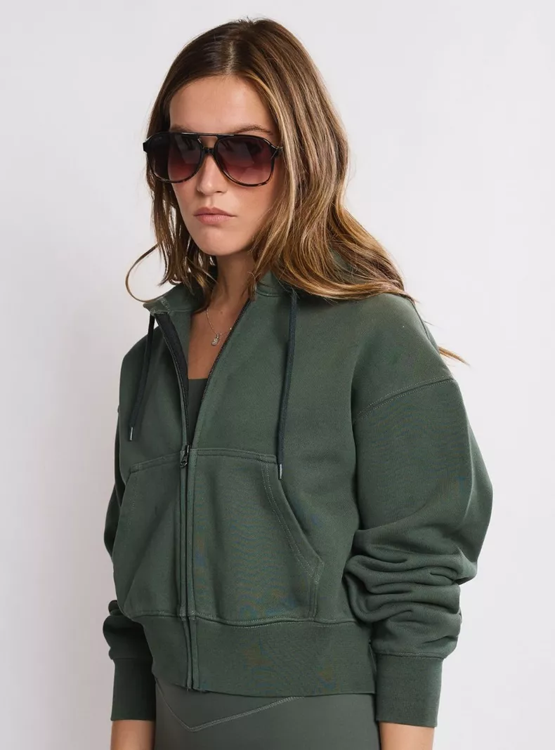 Polerón Cropped Hoodie