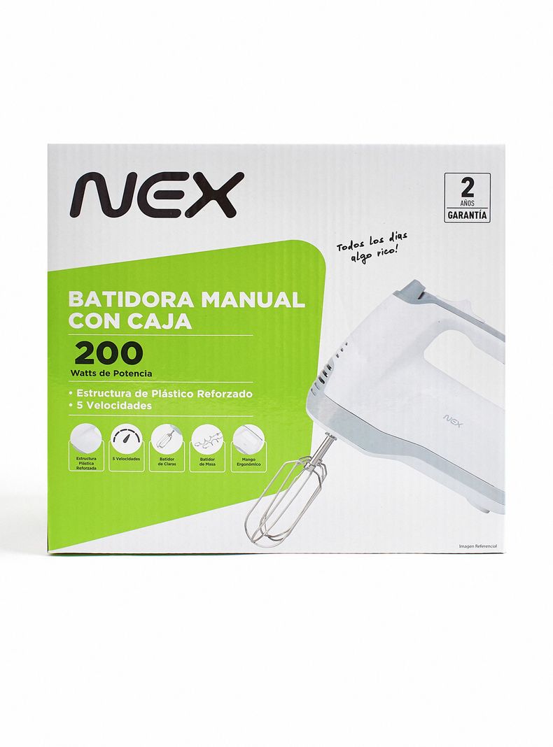 Batidora Manual con Caja para Accesorios 200W-9